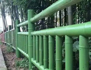 湖北綠化仿竹護欄
